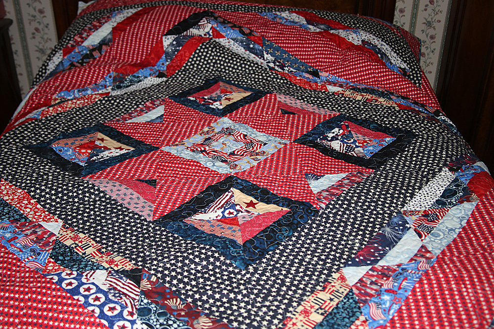 patriotic quilt Heroes for Heroes